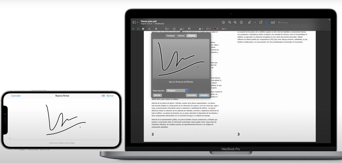 Cómo firmar un PDF en Mac