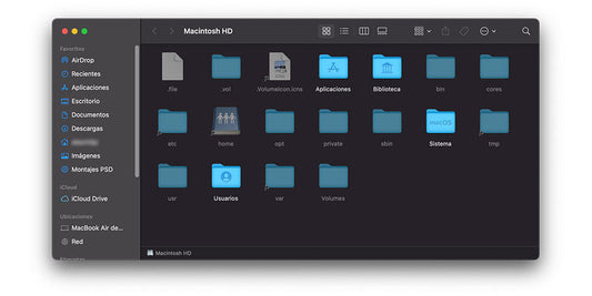 Cómo ver archivos ocultos en Mac