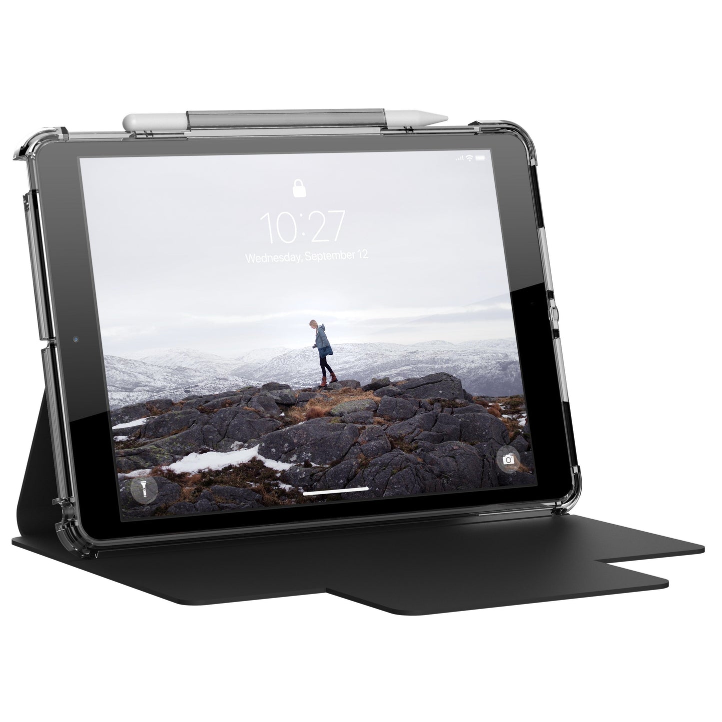Funda para iPad Lucent [U] UAG Negro iPad 7/8 gen 10.2 - Rossellimac