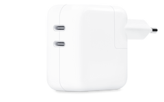 Adaptador de corriente con dos puertos USB-C de 35 W de Apple