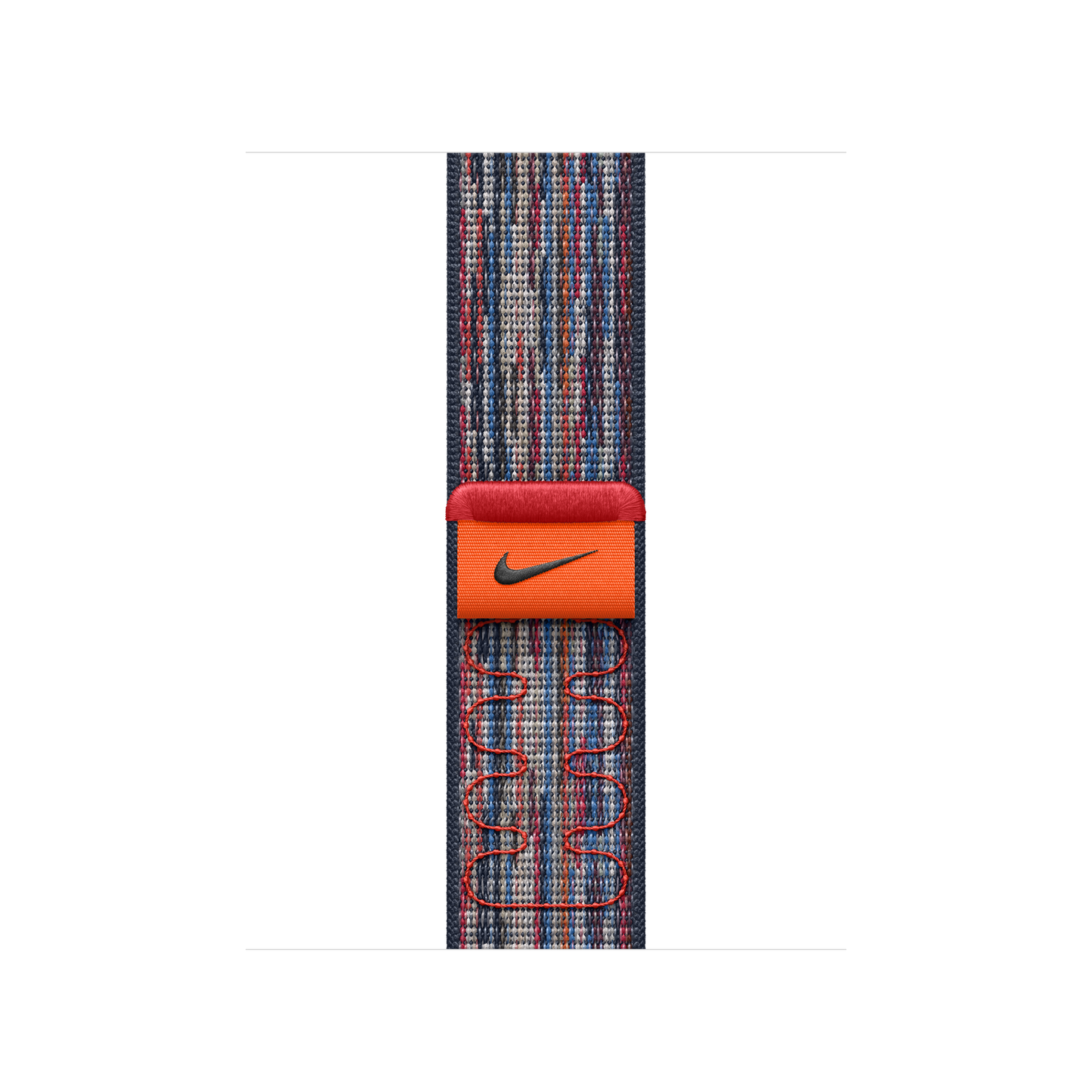 Correa Loop Nike Sport azul/roja (40 mm)