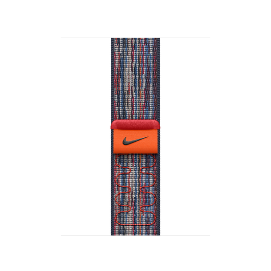 Correa Loop Nike Sport azul/roja (40 mm)