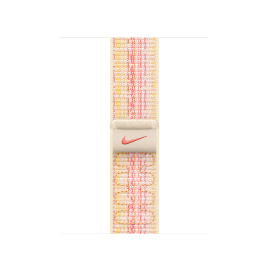 Correa Loop Nike Sport blanco estrella/rosa (41 mm)