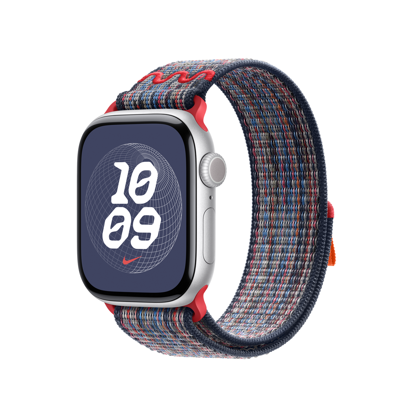 Correa Loop Nike Sport azul/roja (42 mm)