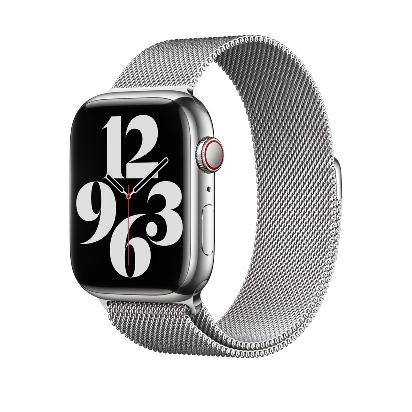 Pulsera Milanese Loop en plata (45 mm) - Rossellimac