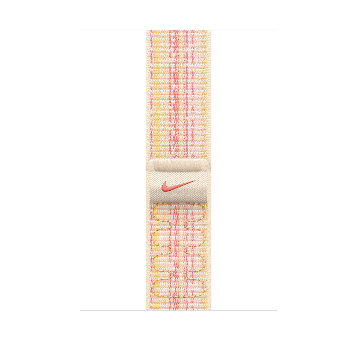 Correa Loop Nike Sport blanco estrella/rosa (45 mm)