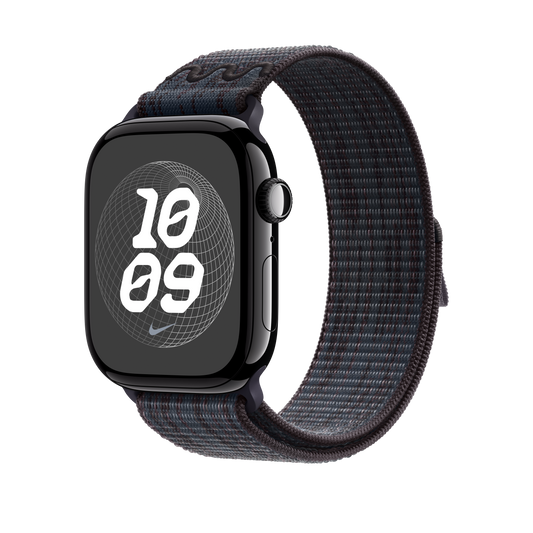 Correa Loop Nike Sport negra/azul (46 mm)