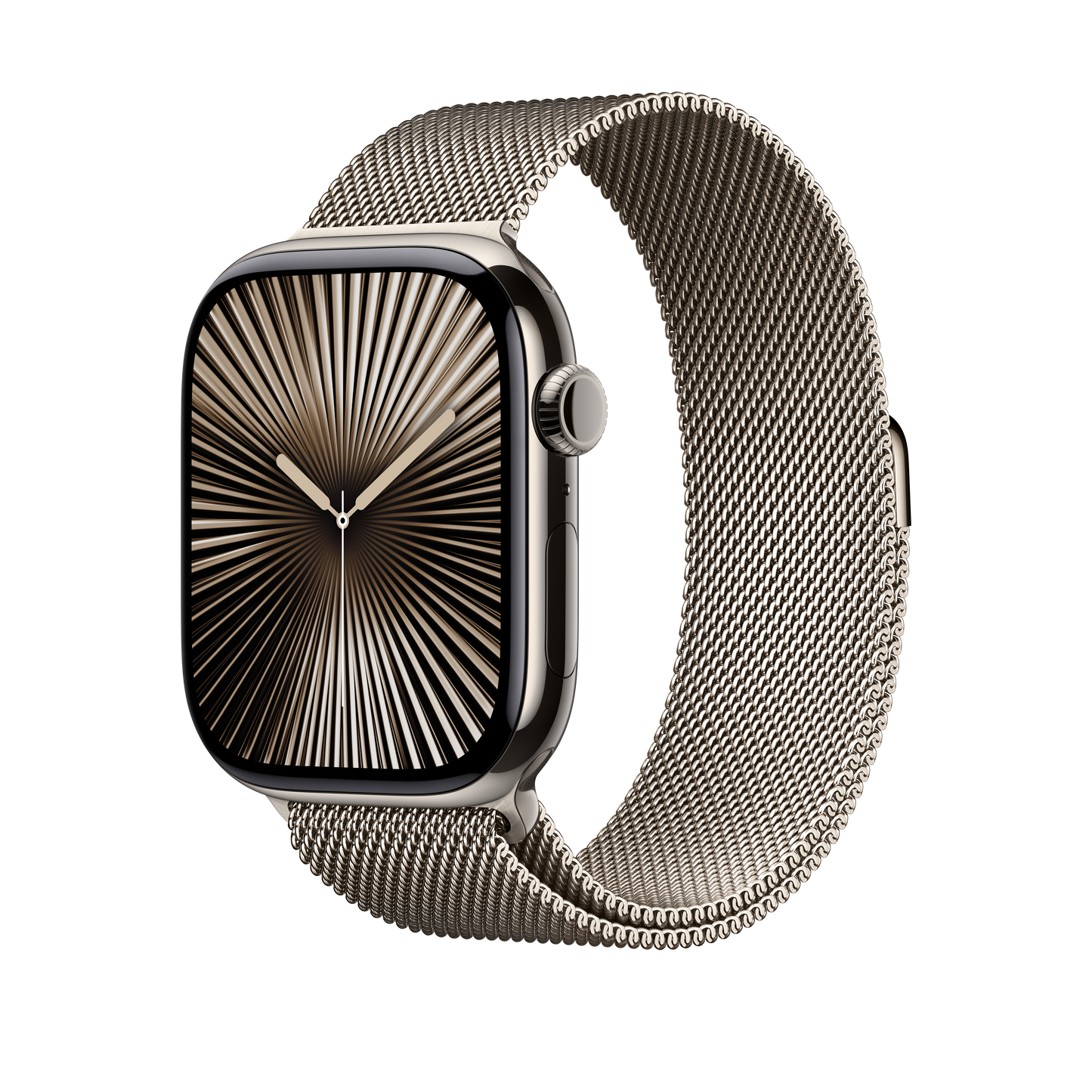 Pulsera Milanese Loop en color natural (46 mm) - Talla M/L