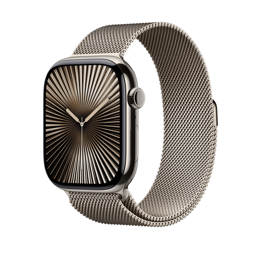 Pulsera Milanese Loop en color natural (46 mm) - Talla S/M