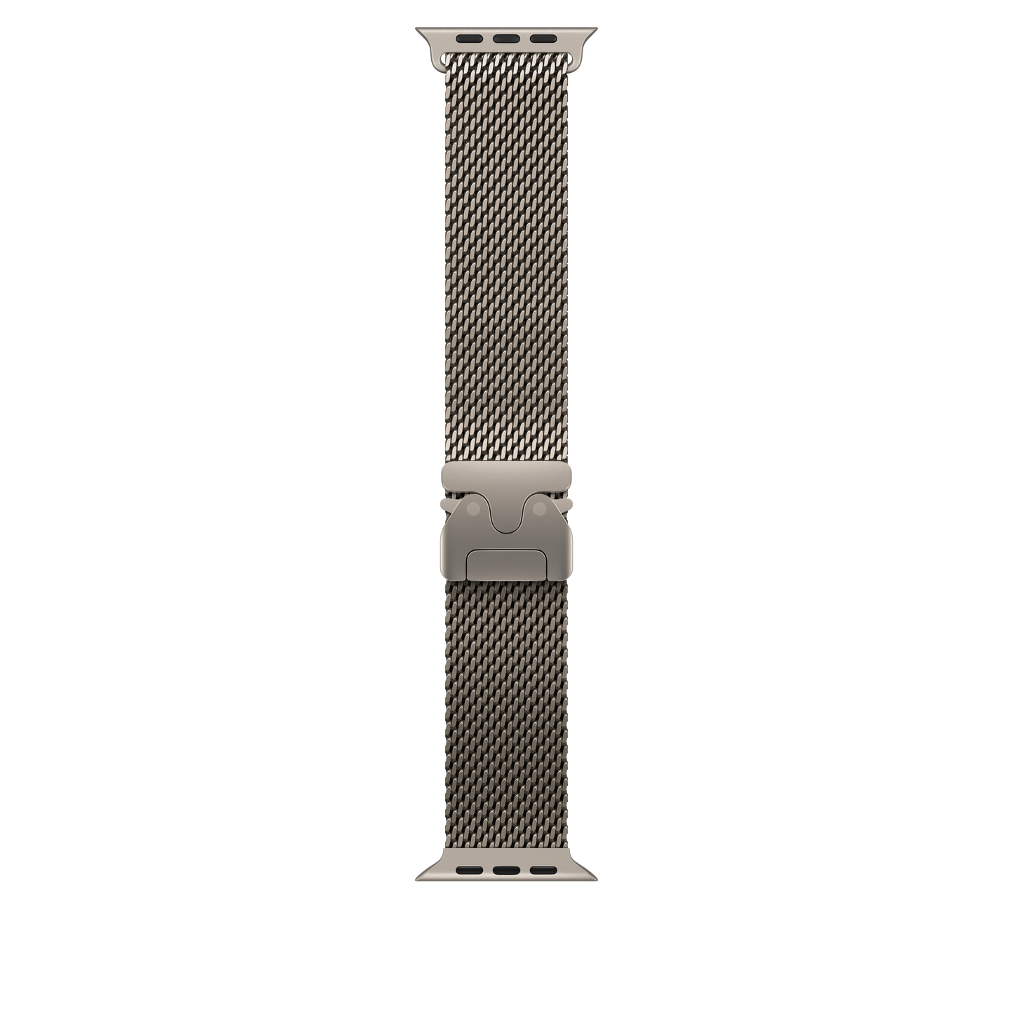 Pulsera Milanese Loop en titanio natural (49 mm) - Talla L