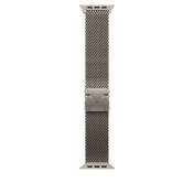 Pulsera Milanese Loop en titanio natural (49 mm) - Talla L