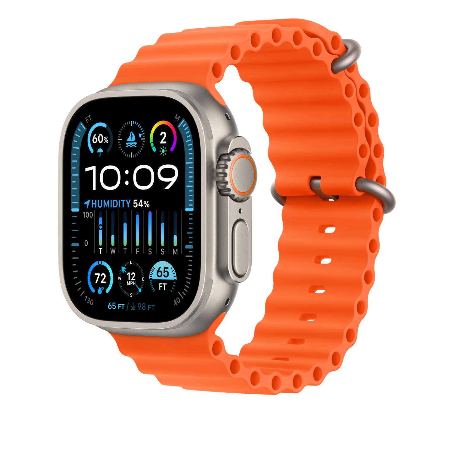 Extensión para correa Ocean naranja (49 mm) - Rossellimac