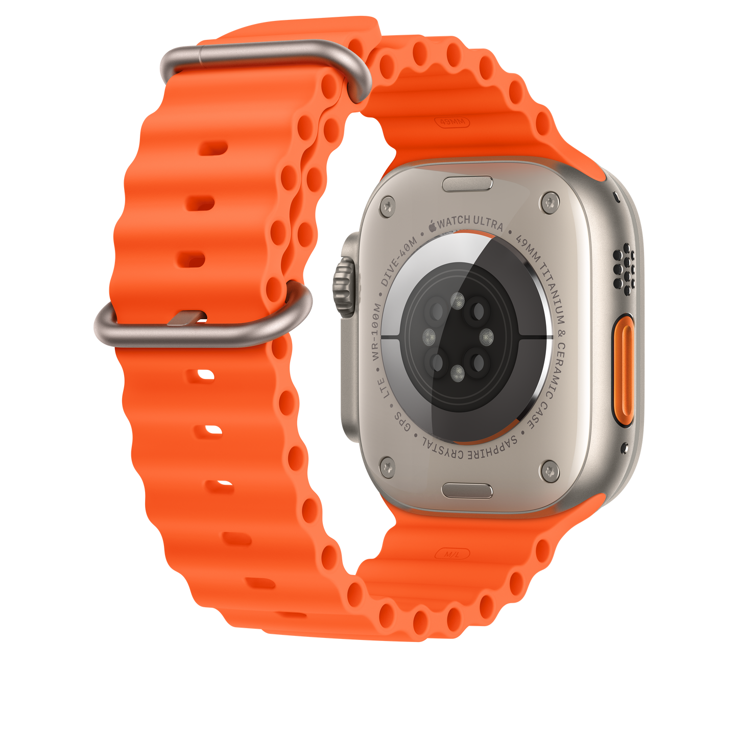 Extensión para correa Ocean naranja (49 mm) - Rossellimac