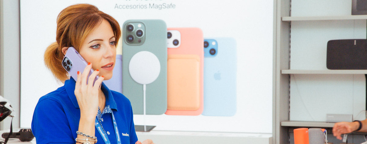 Servicio técnico oficial Apple en Madrid CC Plaza Río 2 – Rossellimac