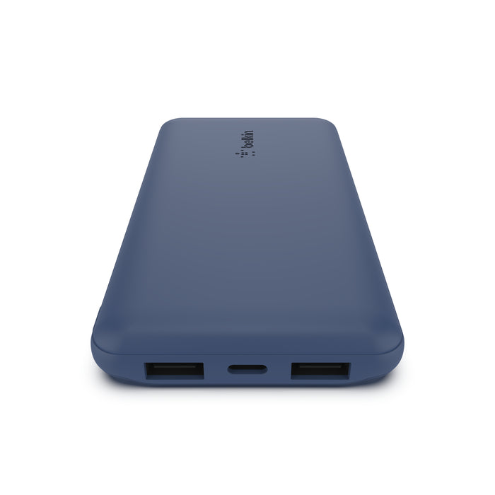 Batería externa 10K USB-A y USB-C de 15w azul | Belkin