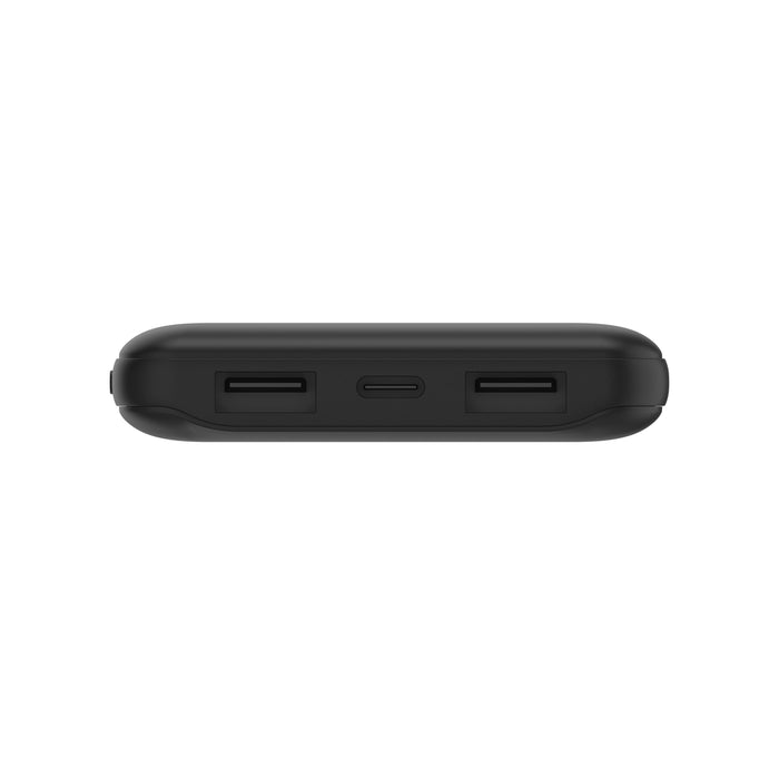 Batería externa 10K USB-A y USB-C de 15w de Belkin Negro