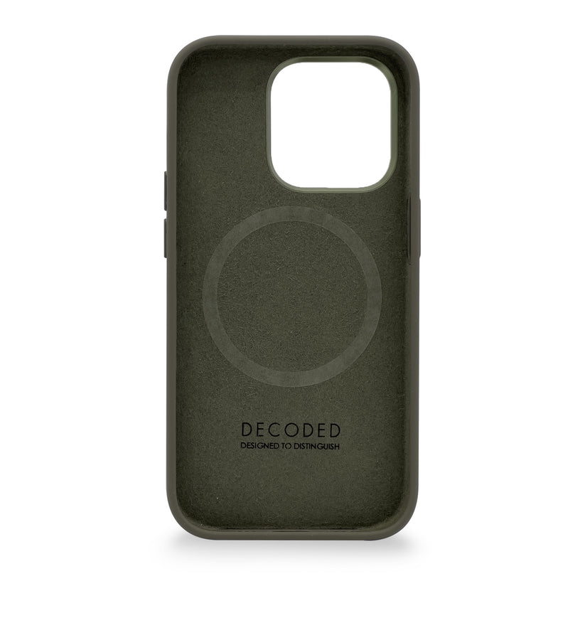 Funda silicona para iPhone 14 de Decoded iPhone 14 Verde - Rossellimac