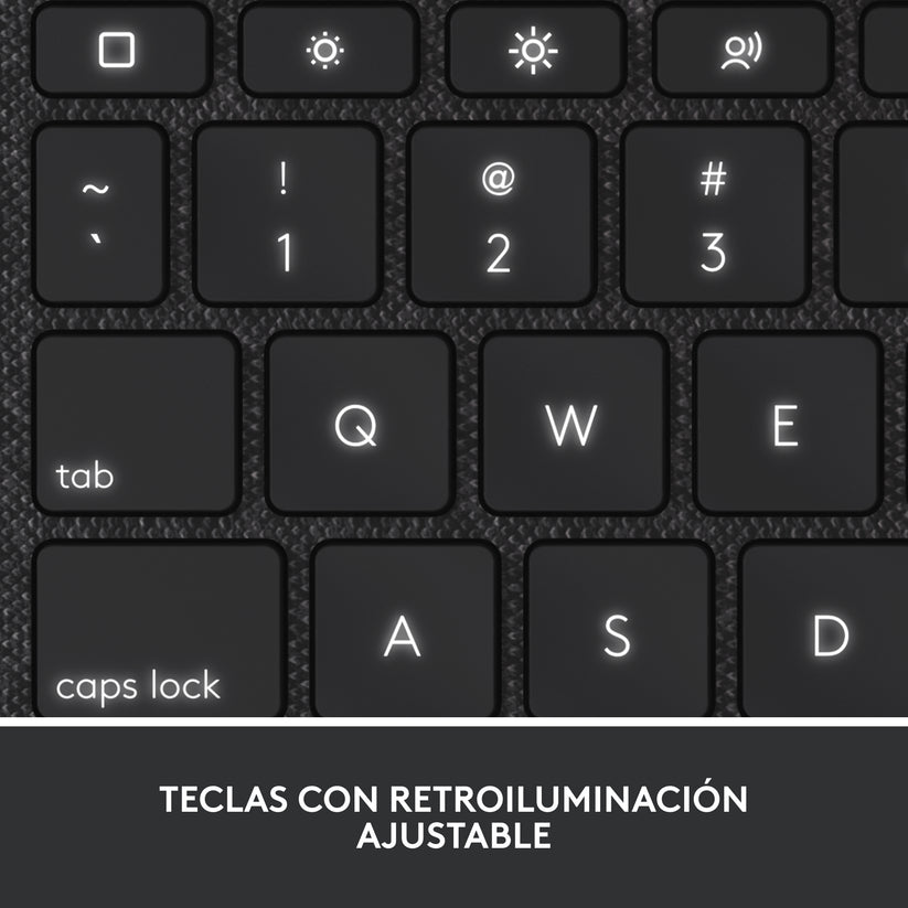 Funda con Teclado Combo Touch de Logitech Gris  iPad Air 4/5Gen - Rossellimac