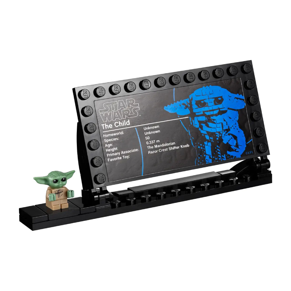 El niño "Baby Yoda" Star Wars | LEGO