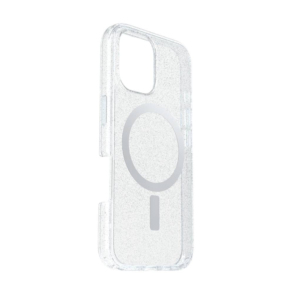 Funda Symmetry Clear MagSafe para iPhone 16 Stardust de Otterbox