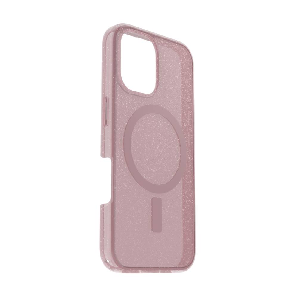 Funda Symmetry Clear MagSafe para iPhone 16 Rosa de Otterbox