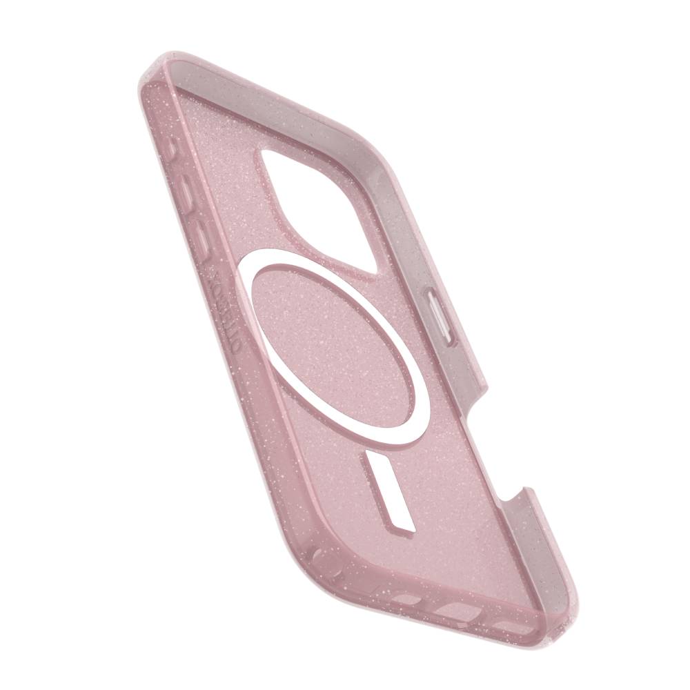 Funda Symmetry Clear MagSafe para iPhone 16 Rosa de Otterbox