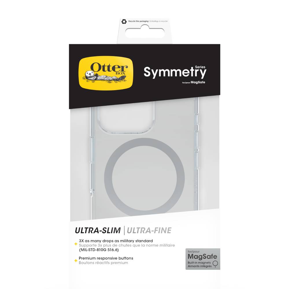 Funda Symmetry Clear MagSafe para iPhone 16 Pro transparente de Otterbox