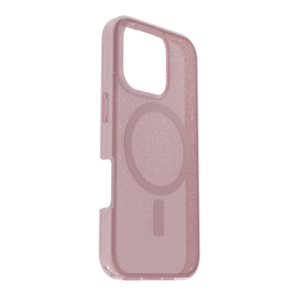 Funda Symmetry Clear MagSafe para iPhone 16 Pro Rosa de Otterbox