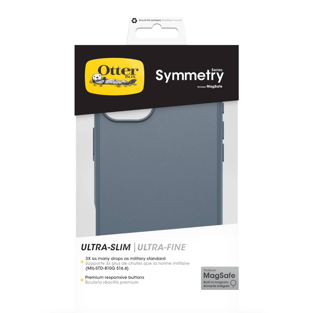 Funda Symmetry MagSafe para iPhone 16 Plus Azul de Otterbox