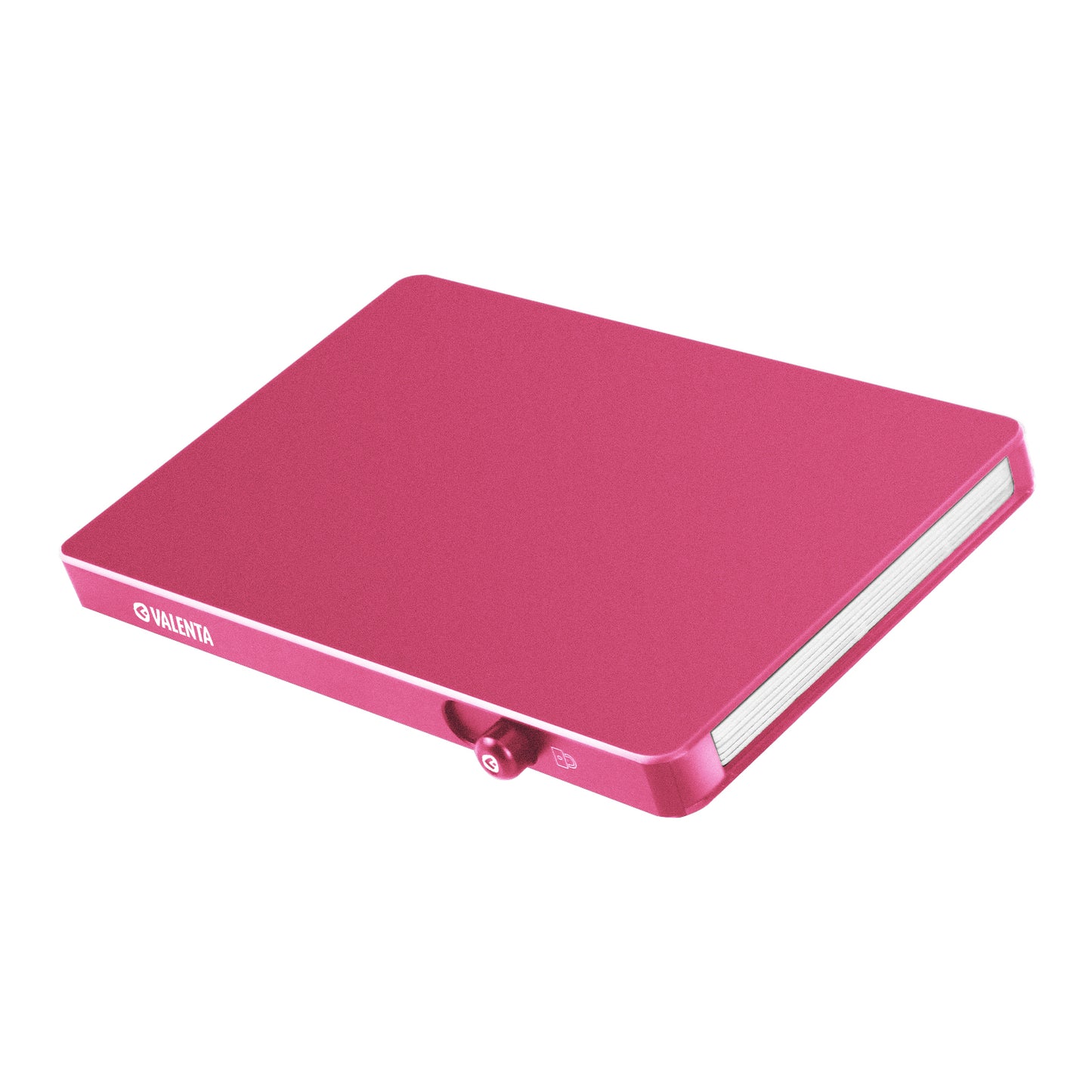 Cartera protector Aluminium MagSafe para iPhone Rosa de Valenta