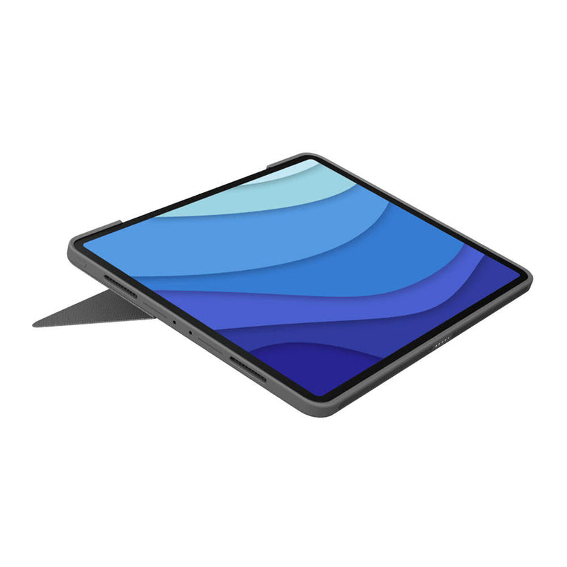 Funda con Teclado Combo Touch de Logitech Gris iPad Pro 11 (1/2/3a Ge –  Rossellimac