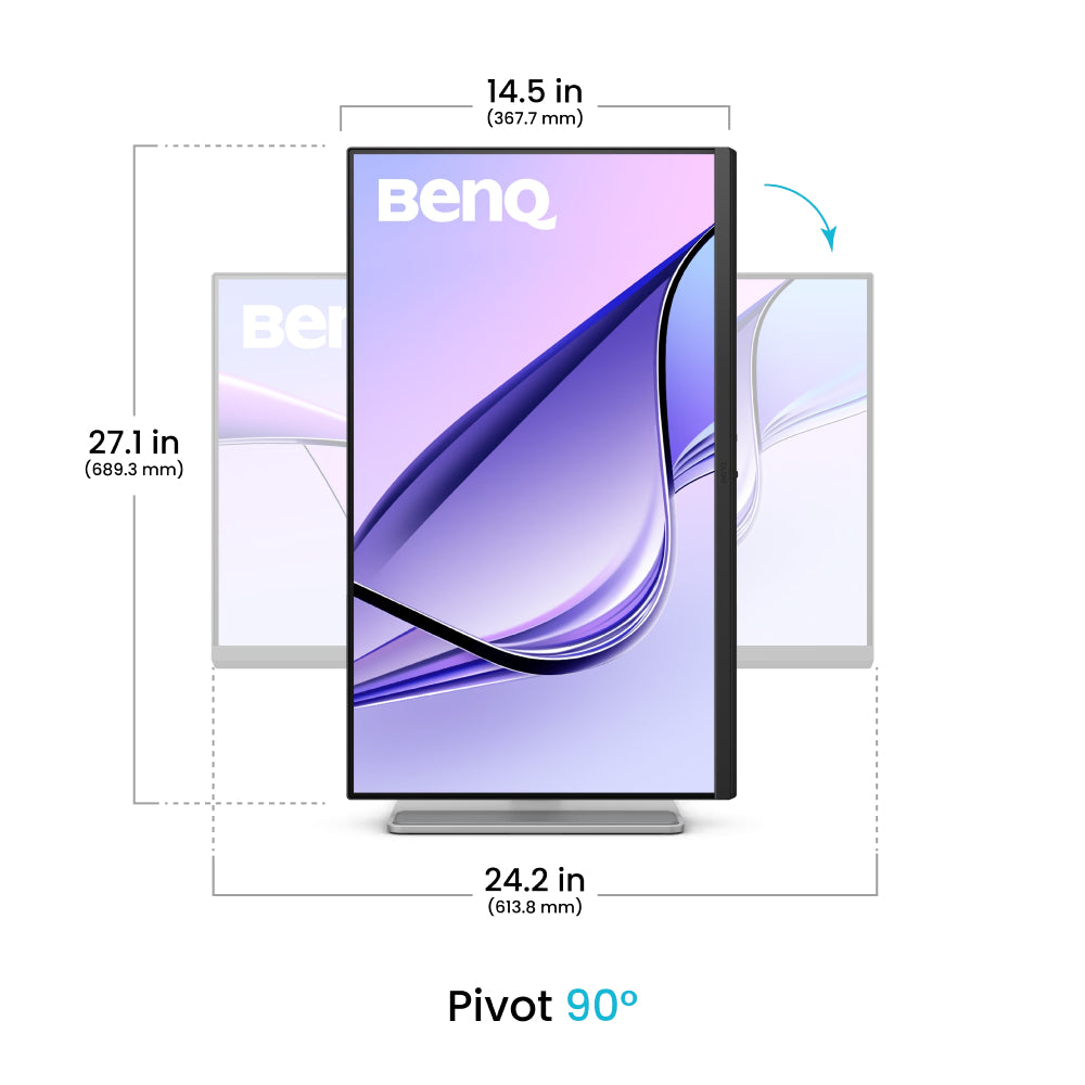 BenQ Monitor MA270UP 27" UHD 4K Glossy Nano para Mac