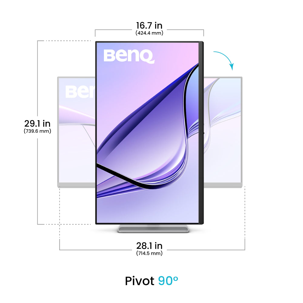 BenQ Monitor MA320UP 32" UHD 4K Glossy Nano para Mac