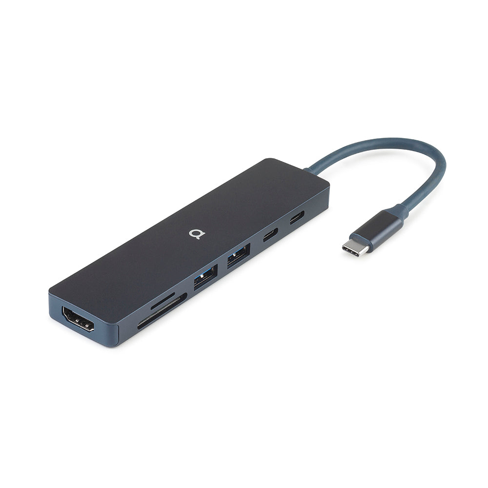 Adaptador Hub multipuerto USB-C 7 en 1 MacBook Neo - Índigo | Rossellimac