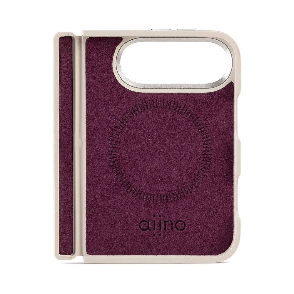 Funda Allure Silicona Magsafe iPhone Duo - Beige | Rossellimac