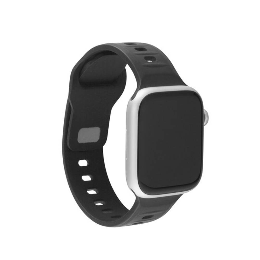 Correa Atlantic para Apple Watch Series de 44mm/49mm Negro de Rossellimac