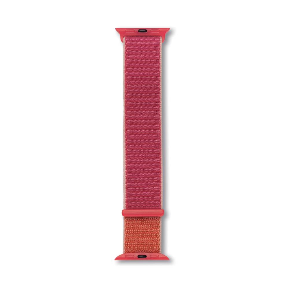 Correa velcro Koa para Apple Watch 38mm 42mm Rosa/naranja de Rossellimac