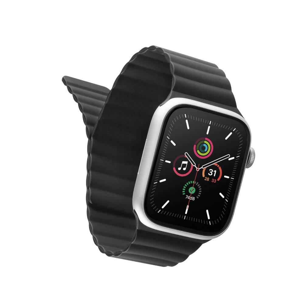 Correa magnética Kosmo para Apple Watch 42mm/49mm Negro de Rossellimac