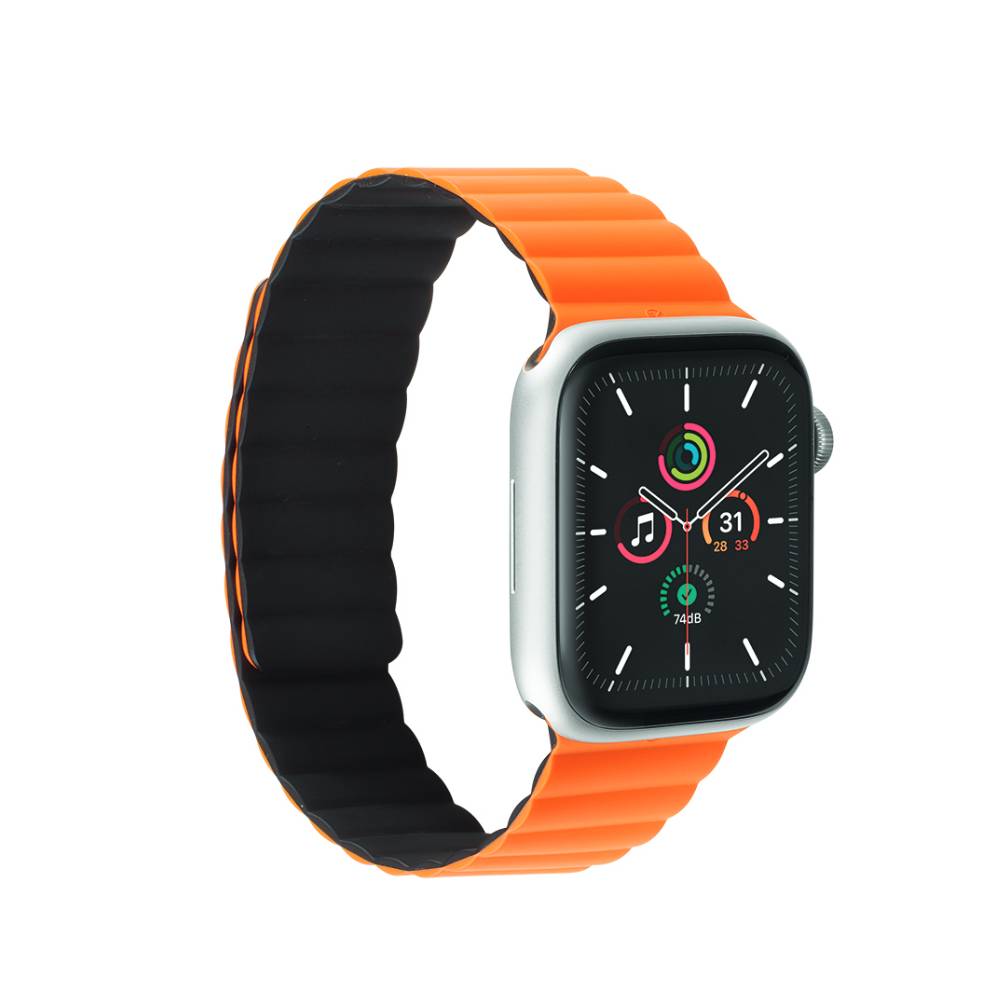 Correa magnética Kosmo para Apple Watch 38mm/42mm Naranja de Rossellimac