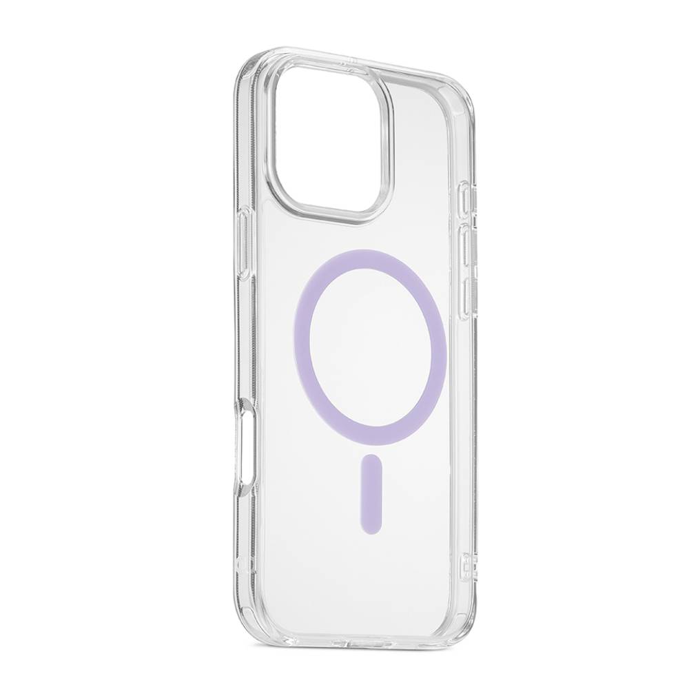 Funda Frozen MagSafe para iPhone 16 Pro Max lila/transparente de Rossellimac