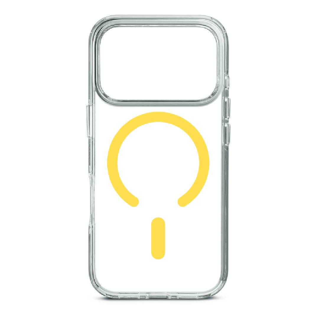 Funda Frozen Amarillo con MagSafe para iPhone 18 Pro | Rossellimac