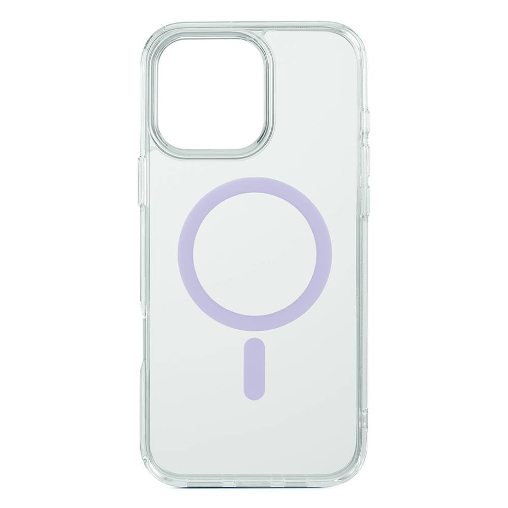 Funda Frozen MagSafe para iPhone 16 Pro Max lila/transparente de Rossellimac