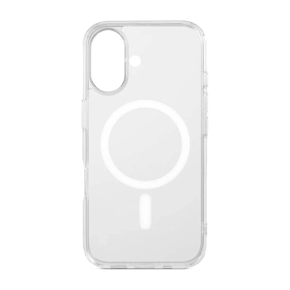 Funda Frozen MagSafe para iPhone 16 Plus blanco/transparente de Rossellimac