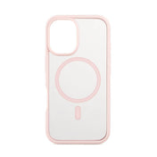 Funda Jump ultra-protectora MagSafe para iPhone 16 Pro rosa/transparente de Rossellimac