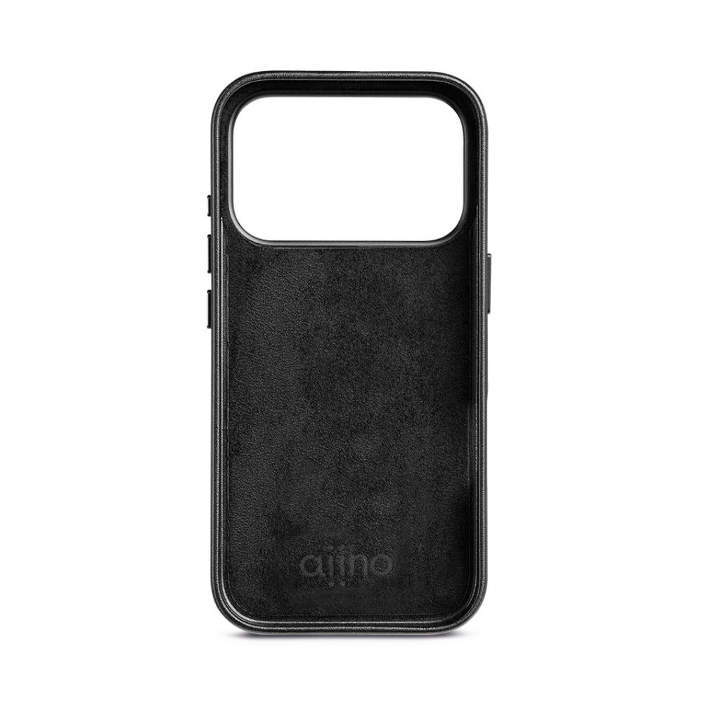 Funda Lotus Negra con MagSafe para iPhone 17 Pro Max | Rossellimac