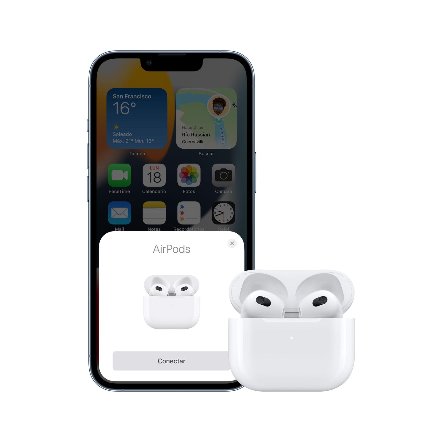 AirPods (3.ª generación) con estuche de carga MagSafe - Rossellimac