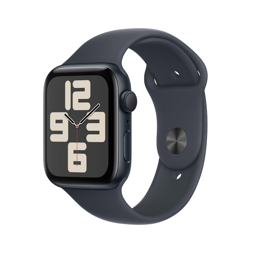 Apple Watch SE (GPS) Caja de aluminio en color medianoche de 44