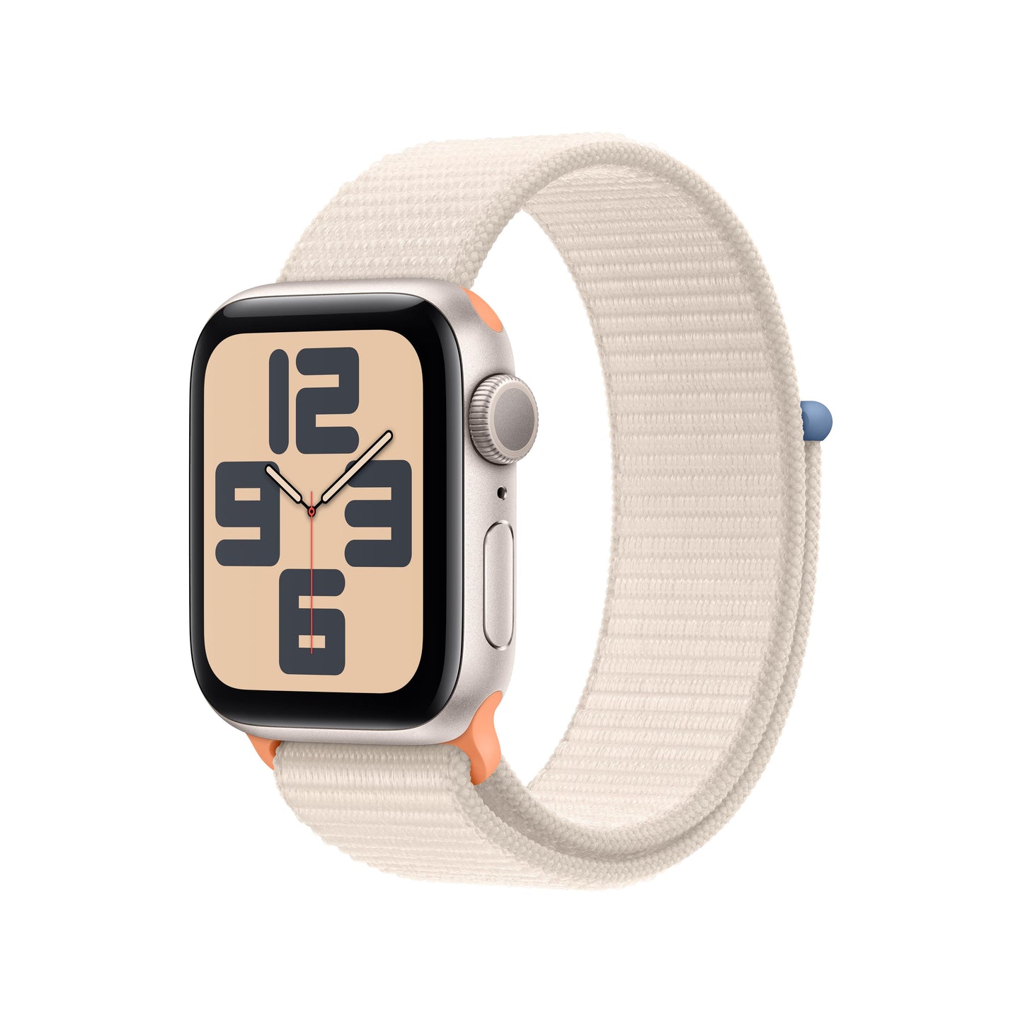 Apple Watch SE (GPS) - Caja de aluminio en blanco estrella de 40 mm - Correa Loop deportiva blanco estrella