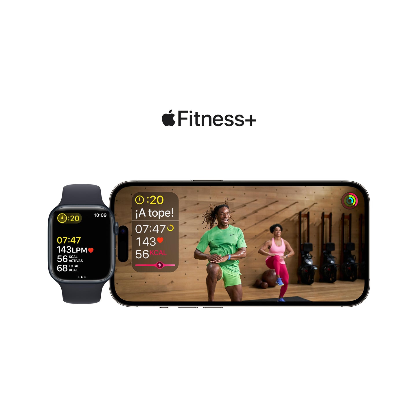 Apple Watch SE (GPS) - Caja de aluminio en color medianoche de 40 mm - Correa deportiva en color medianoche - Talla única