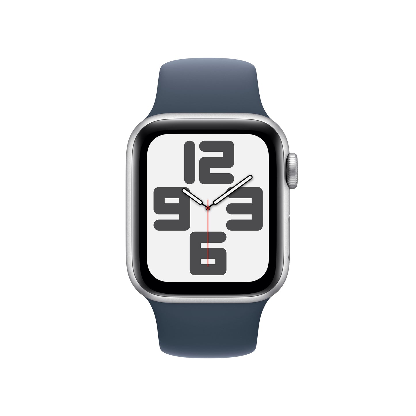 Apple Watch SE (GPS + Cellular) - Caja de aluminio en plata de 40 mm - Correa deportiva azul tempestad - Talla M/L - Rossellimac